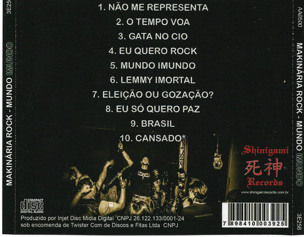 Makinária Rock - Mundo Imundo - CD