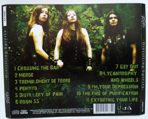 Losna - Distilling Spirits - CD