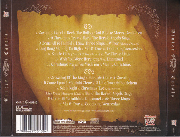 Blackmore's Night - Winter Carols - 2xCD