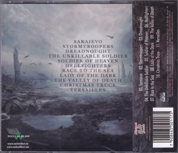 Sabaton - The War To End All Wars - CD