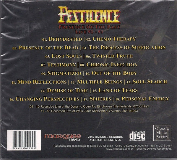 Pestilence - Presence Of The Past CD