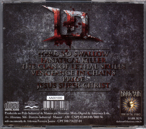 Lethal Dose - The Clan Of Skulls - CD