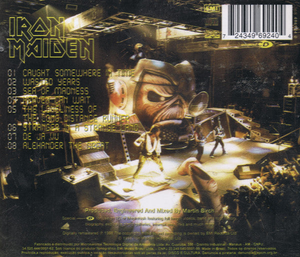 Iron Maiden - Somewhere In Time - CD