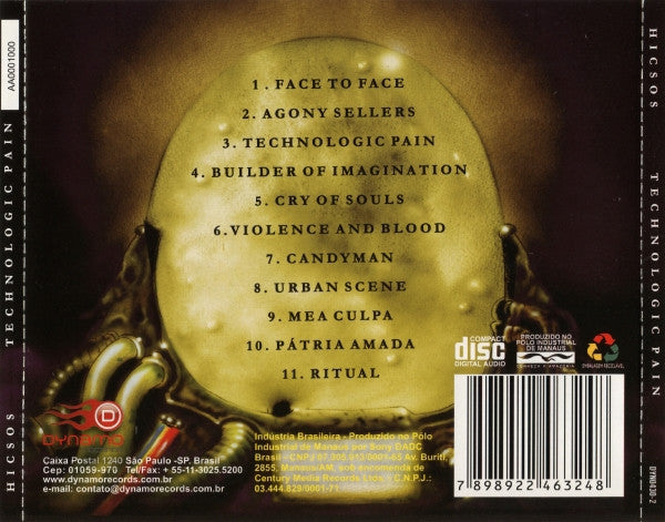 Hicsos - Technologic Pain - CD