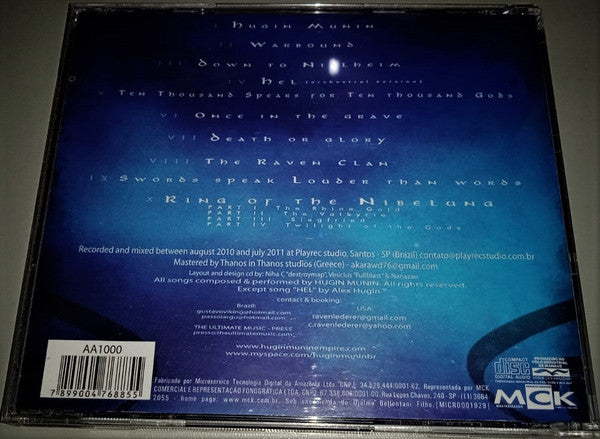 Hugin Munin - Ten Thousand Spears For Ten Thousand Gods - CD