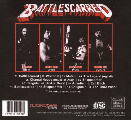 Blood Money - Battlescarred - CD