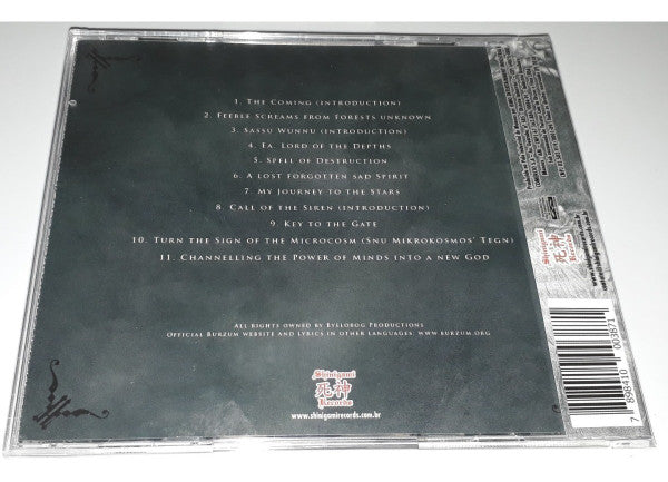 Burzum - From The Depths Of Darkness - CD