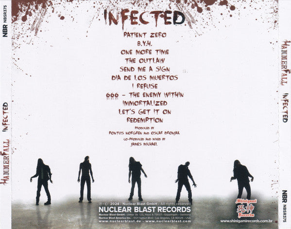 HammerFall - Infected - CD