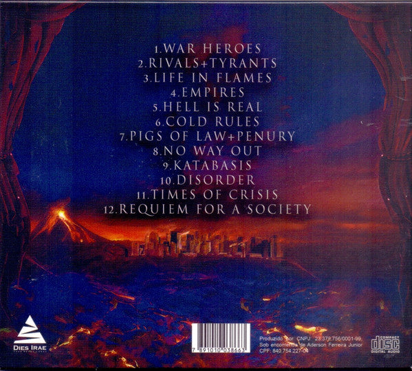 Metralion - Requiem For A Society - CD