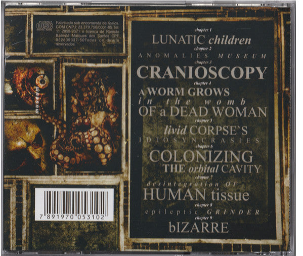 Peristaltic Movement - Anomalies Museum - CD