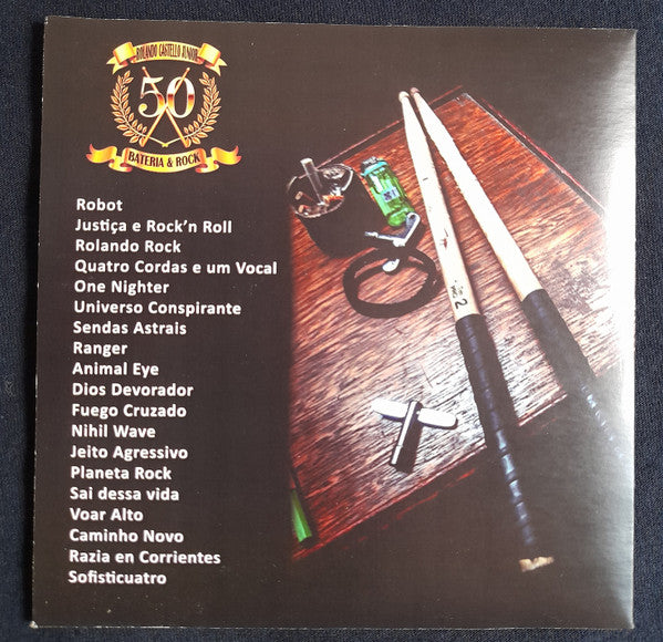 Rolando Castello Jr. - 50 - Bateria & Rock - 1966 ☆ 2016 - CD