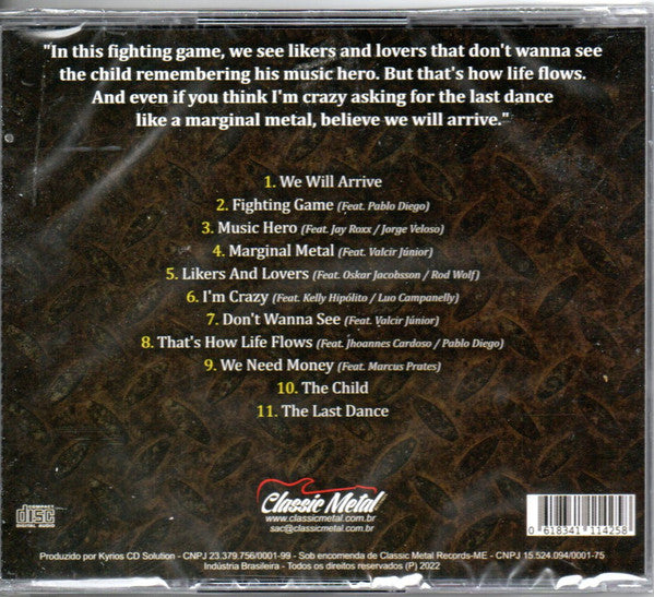 Facing Fear - Marginal Metal - CD