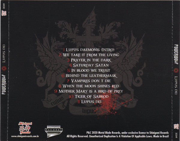 Powerwolf - Lupus Dei - CD
