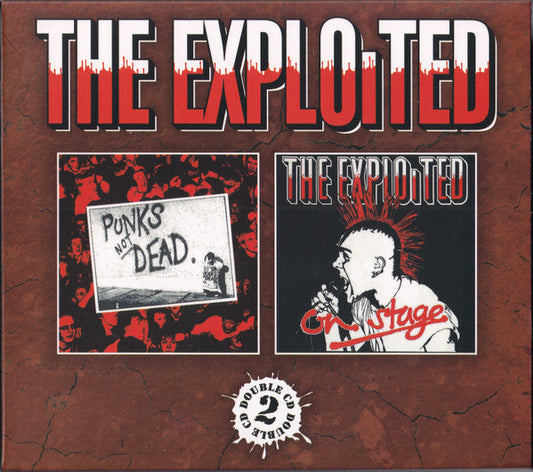 The Exploited - Punks Not Dead & On Stage - 2xCD