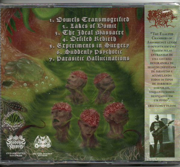 Intestinal Hex - The Exalted Chambers Of Abhorrence - CD