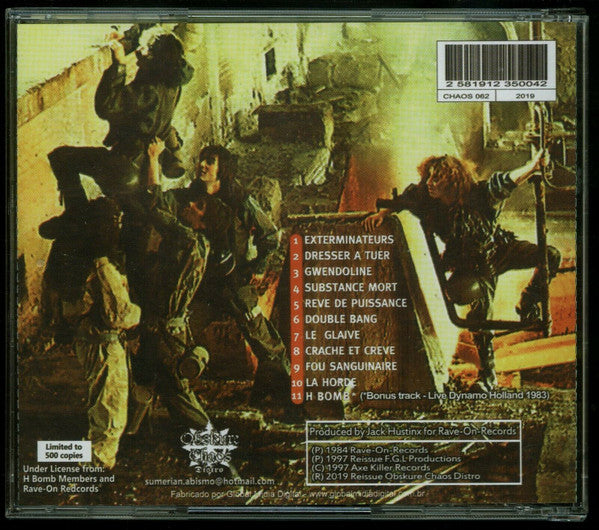 H-Bomb - Attaque - CD