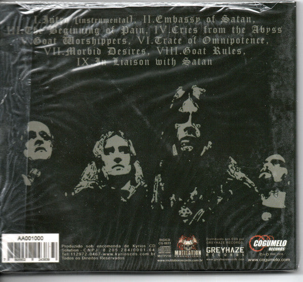 Murder Rape - Celebration Of Supreme Evil - CD