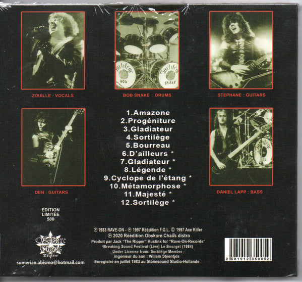 Sortilège - Sortilège - CD