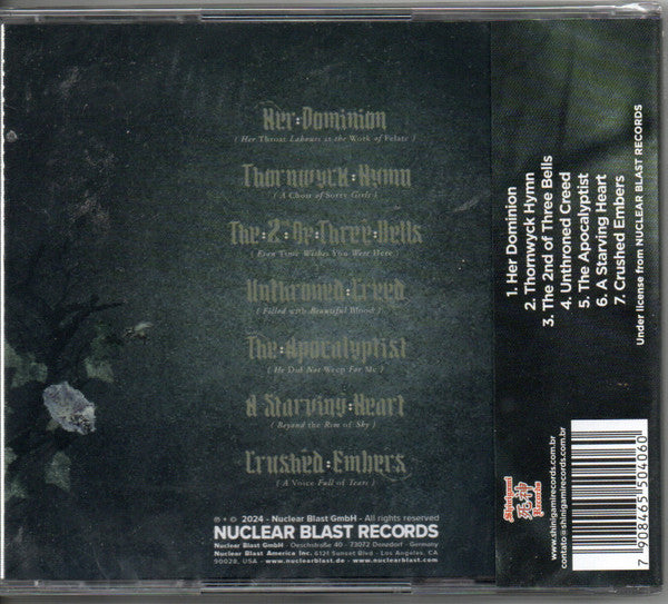 My Dying Bride - A Mortal Binding - CD