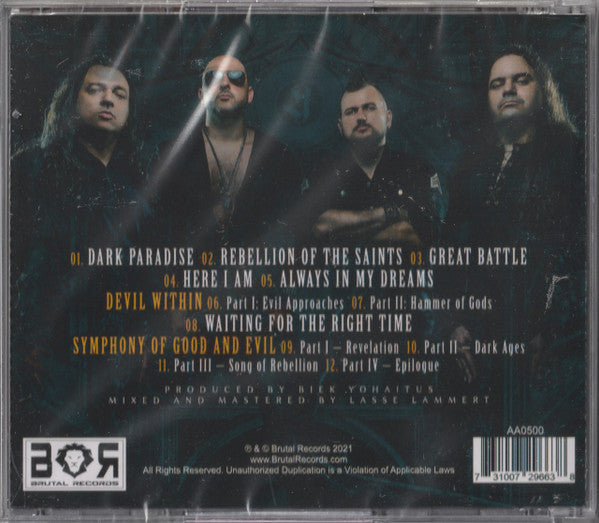 Hevilan - Symphony Of Good And Evil - CD