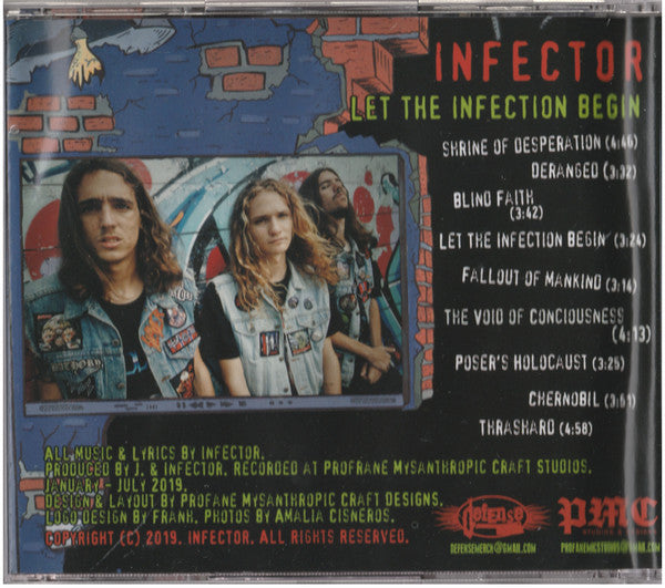 Infector - Let The Infection Begin - CD