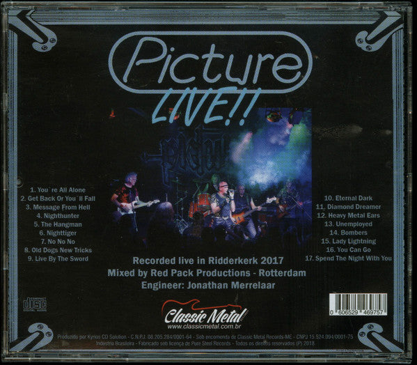 Picture - Live - 40 Years Heavy Metal Ears - 1978-2018 - CD