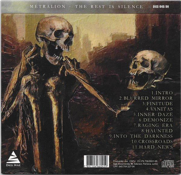 Metralion - The Rest Is Silence - CD