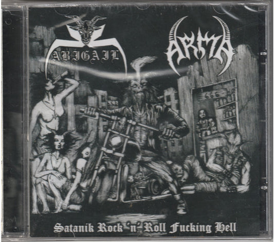Abigail / Arma – Satanik Rock’n’Roll Fucking Hell CD
