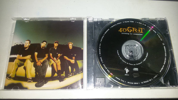 40 Grit – Nothing To Remember CD