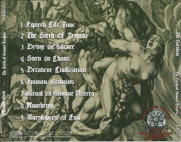 Ad Baculum – The Birth Of Human Tagedy CD