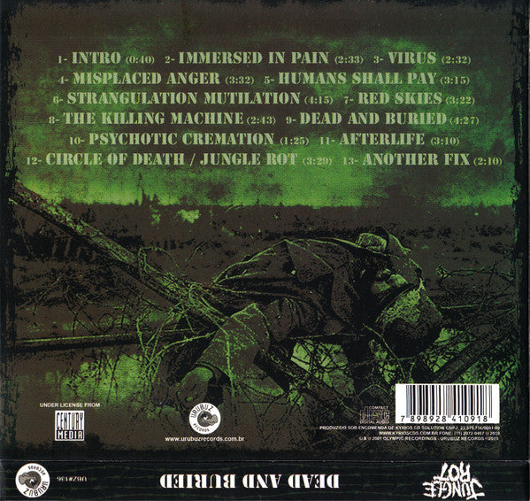 Jungle Rot - Dead And Buried