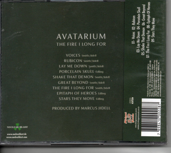 Avatarium – The Fire I Long For CD