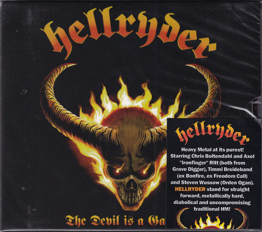 Hellryder - The Devil Is A Gambler CD