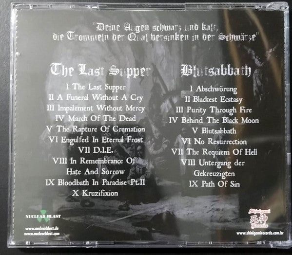Belphegor – The Last Supper & Blutsabbath CD
