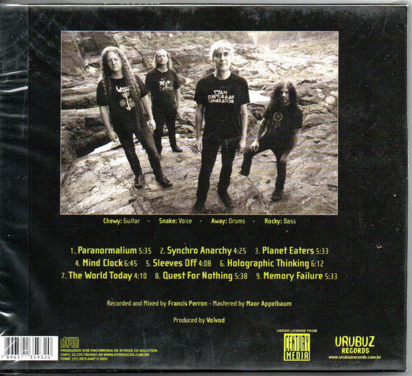 Voivod - Synchro Anarchy CD