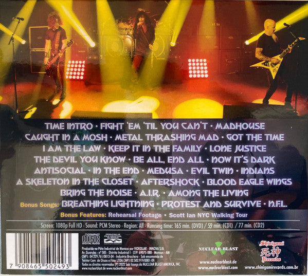 Anthrax – XL (MCMLXXXI - MMXXI) 2XCD/DVD