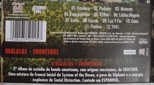 8 Kalacas – Fronteras CD