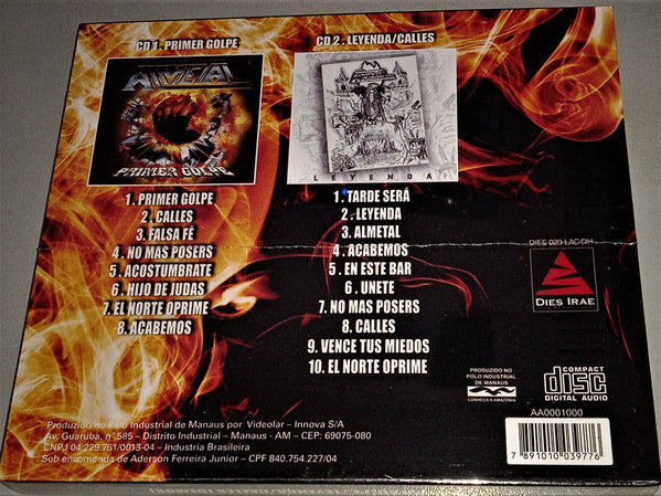 Almetal – Primer Golpe CD