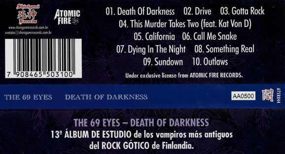 The 69 Eyes – Death Of Darkness CD