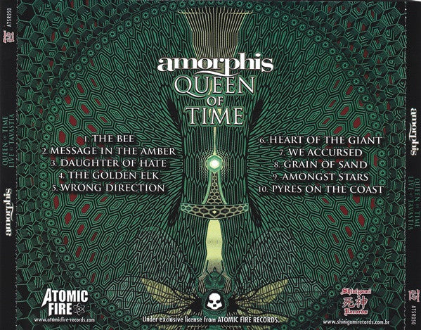 Amorphis – Queen Of Time - Live At Tavastia CD