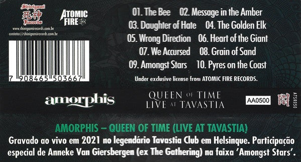 Amorphis – Queen Of Time - Live At Tavastia CD