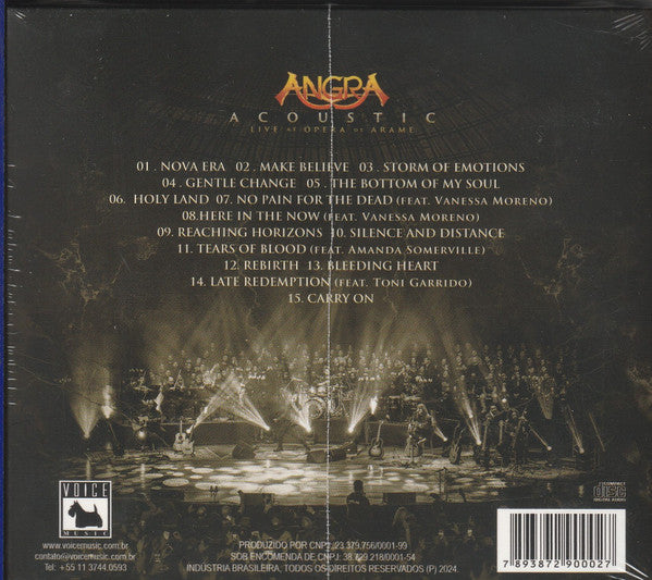 Angra – Acoustic - Live At Opera De Arame 2XCD