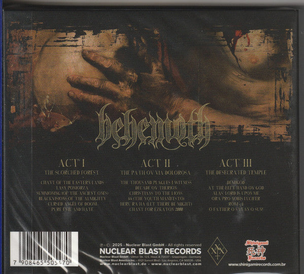 Behemoth – XXX Years Ov Blasphemy 3XCD