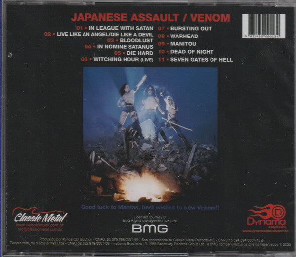 Venom – Japanese Assault CD