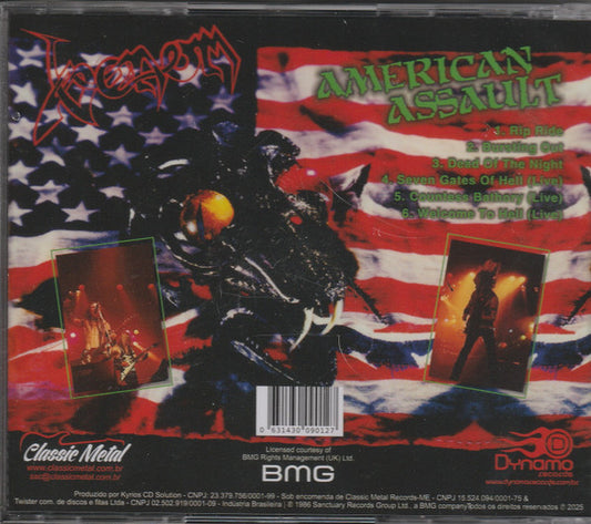 Venom – American Assault CD