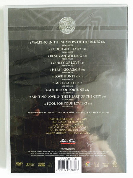 Whitesnake – Live At Castle Donington DVD