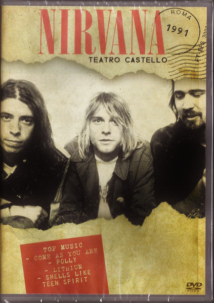 Nirvana – Roma 1991 - Teatro Castello DVD
