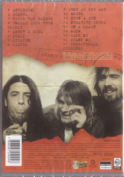 Nirvana – Roma 1991 - Teatro Castello DVD