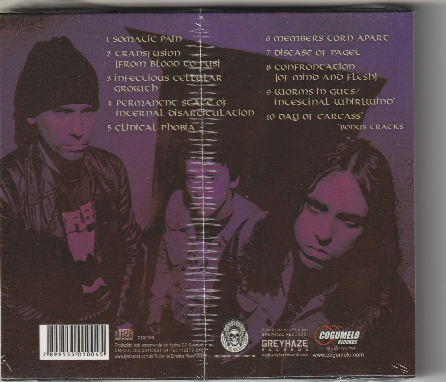 THE ENDOPARASITES Iconoclast Of Flesh CD