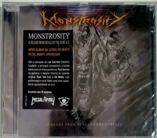 Monstrosity - Screams From Beneath The Surface CD